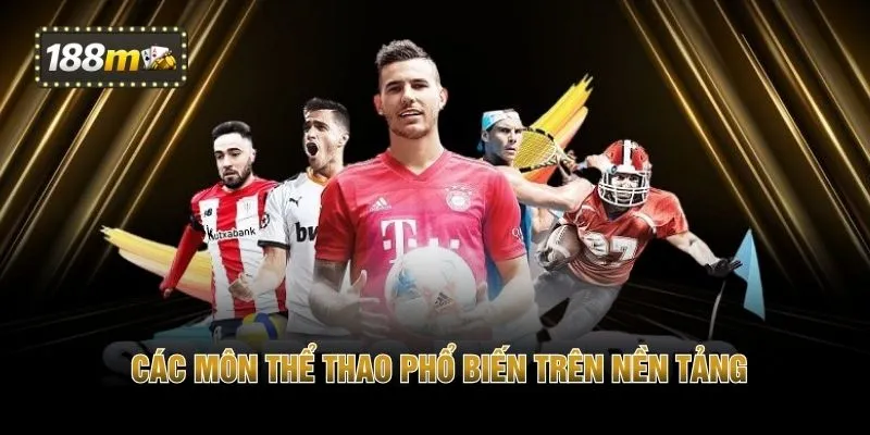 Các môn thể thao phổ biến trên nền tảng